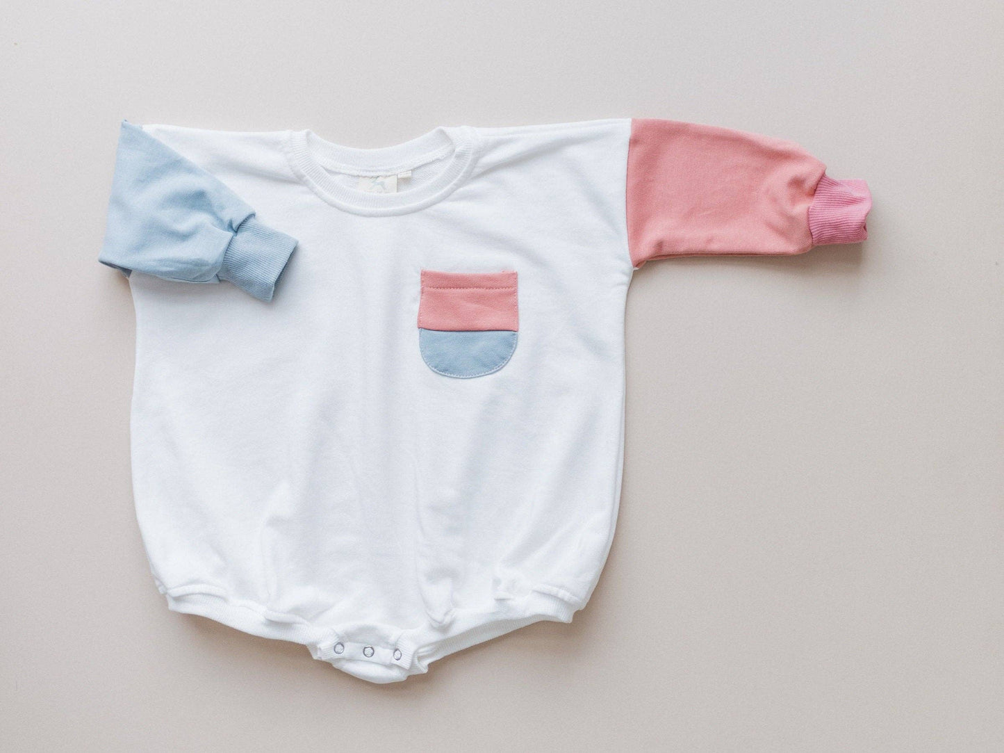 Colorblock Sweatshirt Bubble