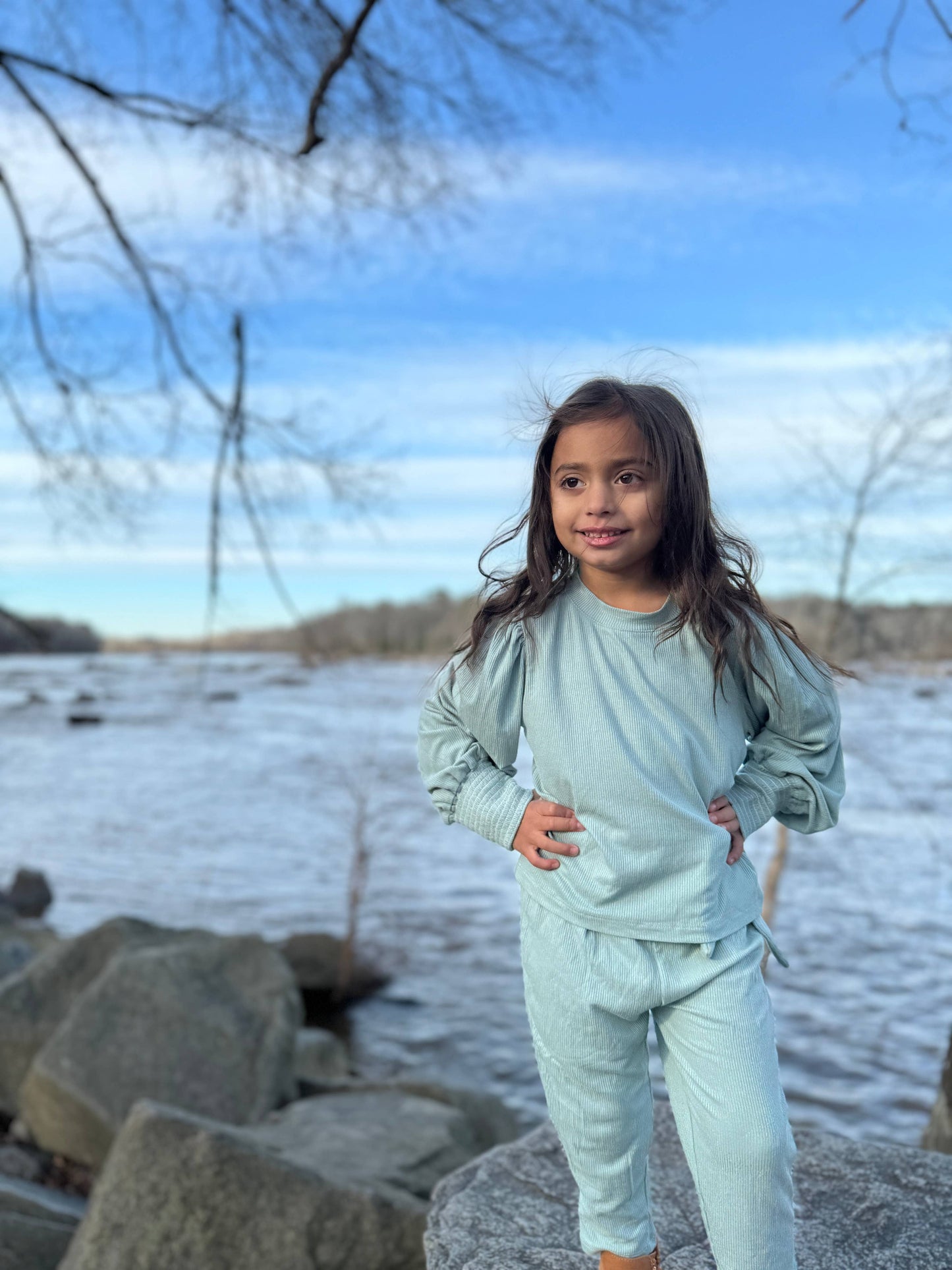 Jessa T-shirt in Sage