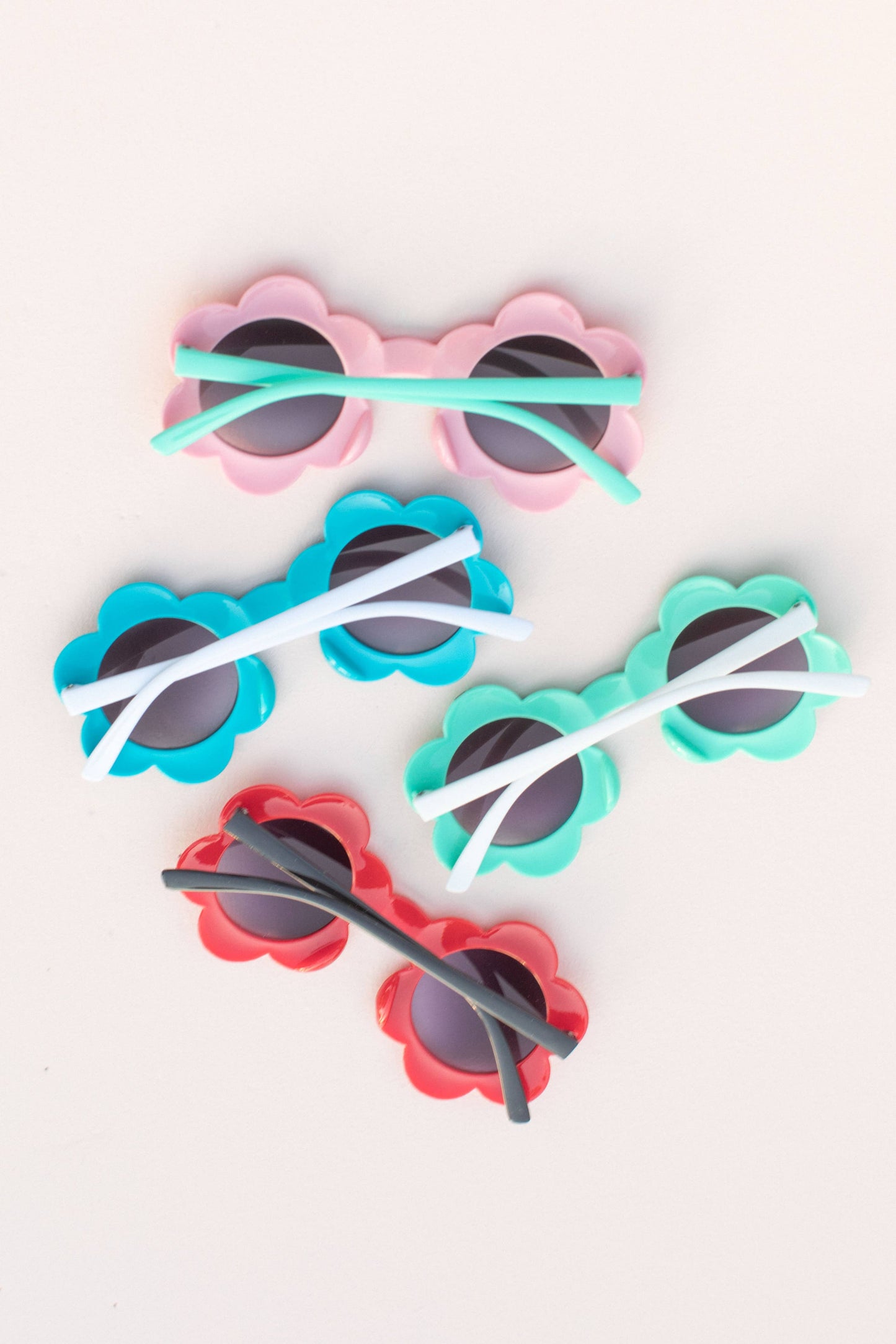 Toddler Kids Flowers 2 Colors Sunglasses
