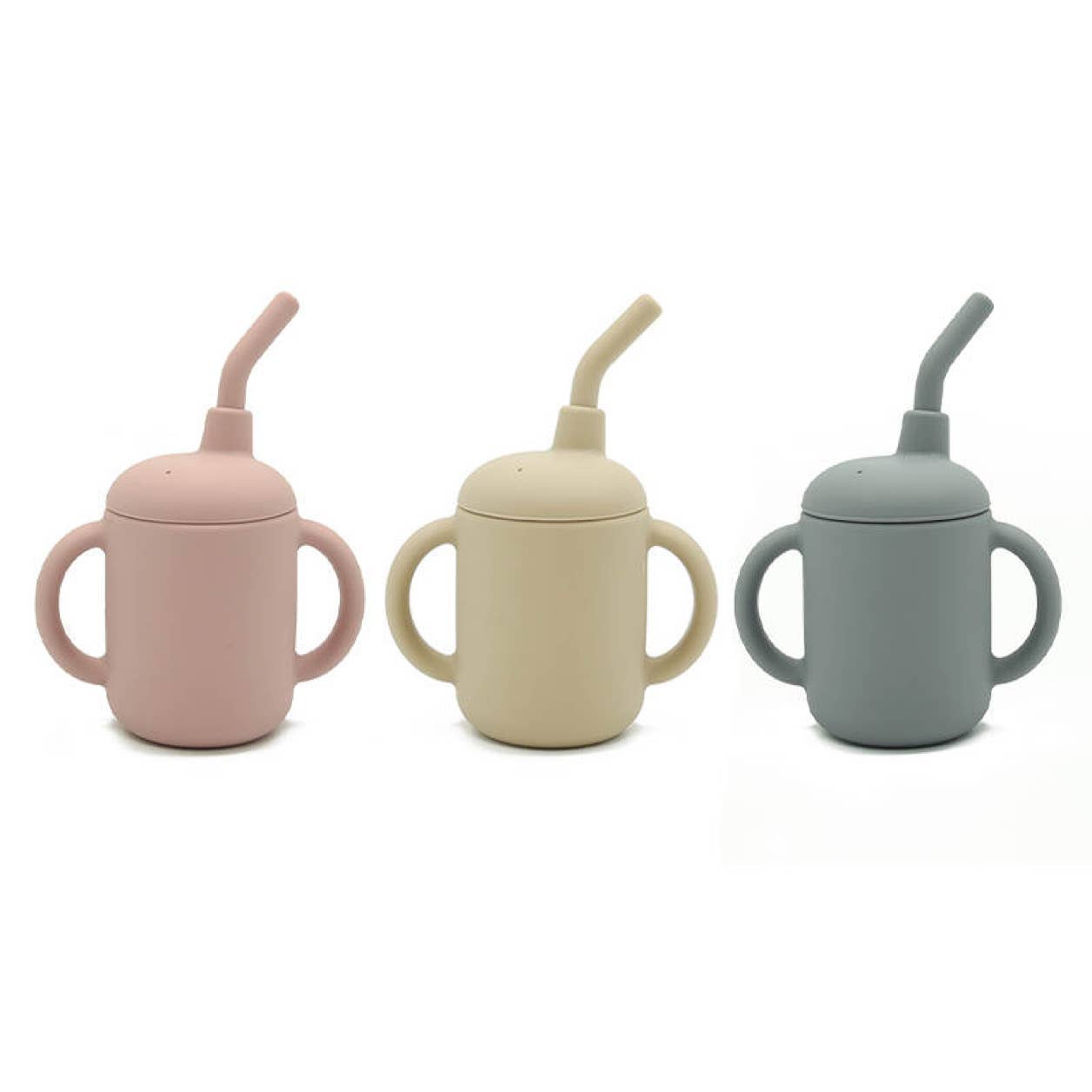 Sippy Cup with Straw Color: Blush