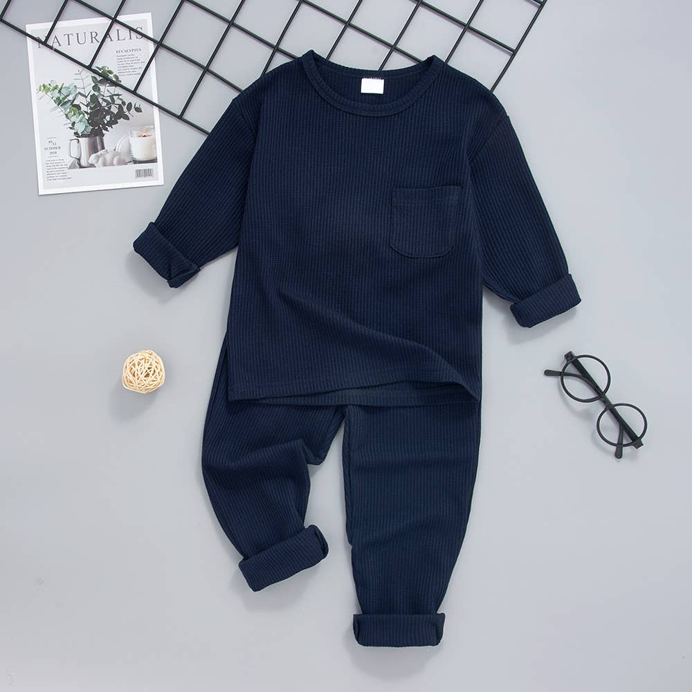 2-piece Ribbed Top & Pant Set