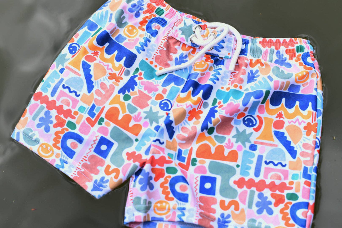 Summer Days Swim Trunks