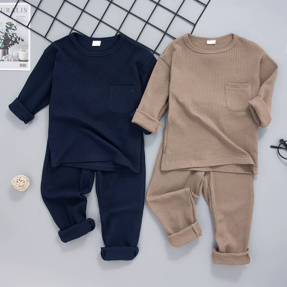 2-piece Ribbed Top & Pant Set