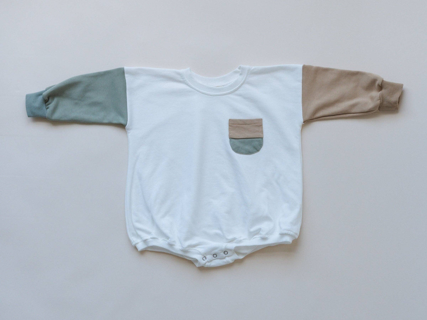 Colorblock Sweatshirt Bubble