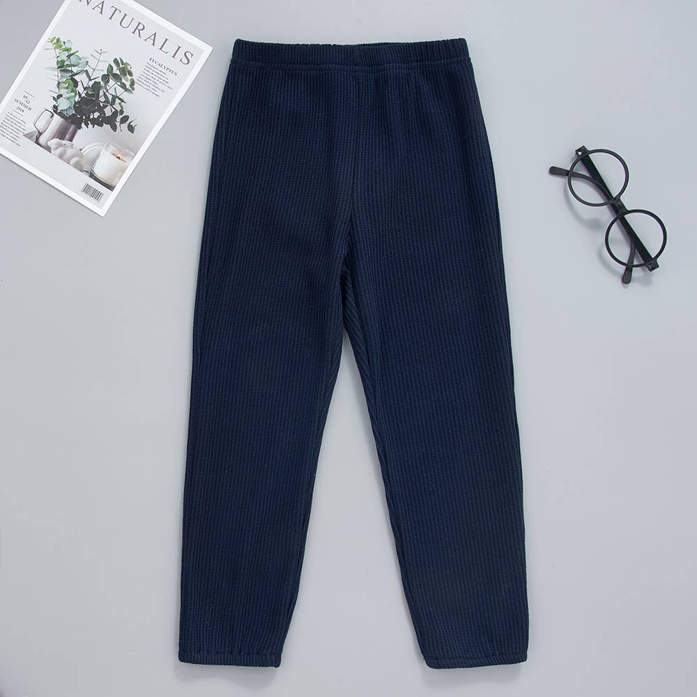 2-piece Ribbed Top & Pant Set