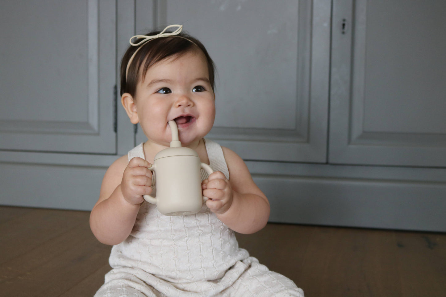 Sippy Cup with Straw Color: Blush