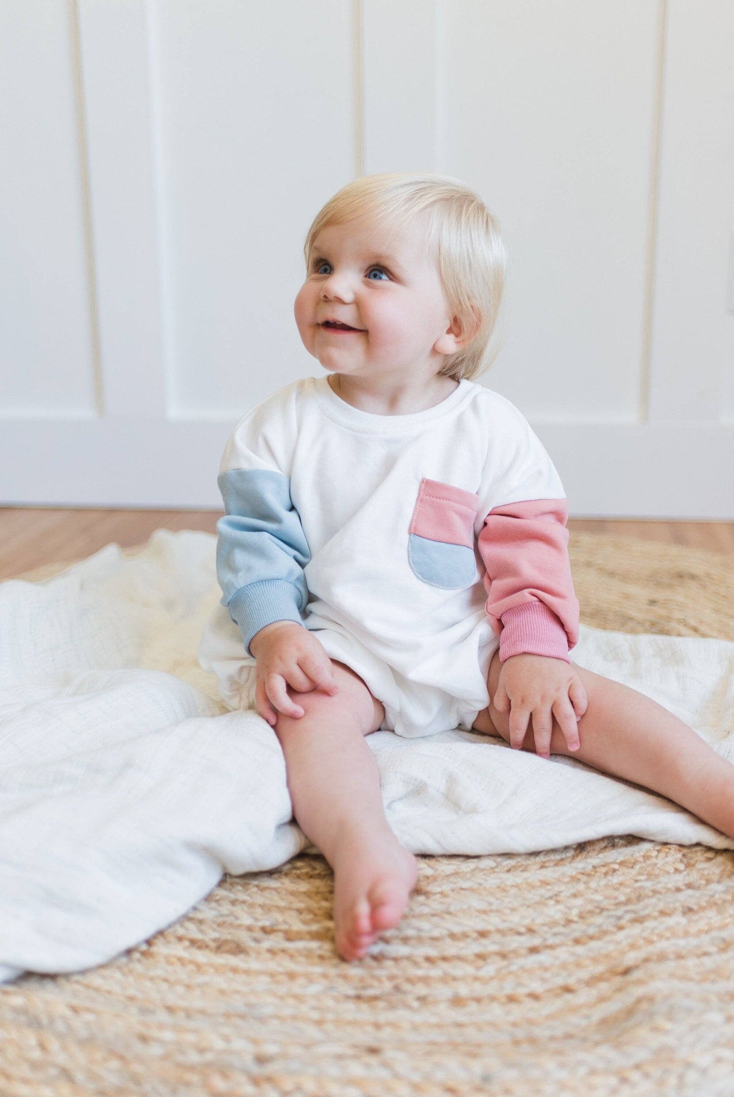 Colorblock Sweatshirt Bubble