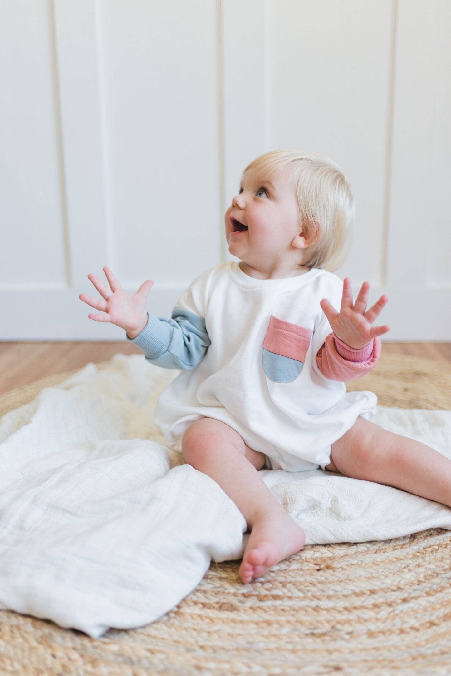 Colorblock Sweatshirt Bubble