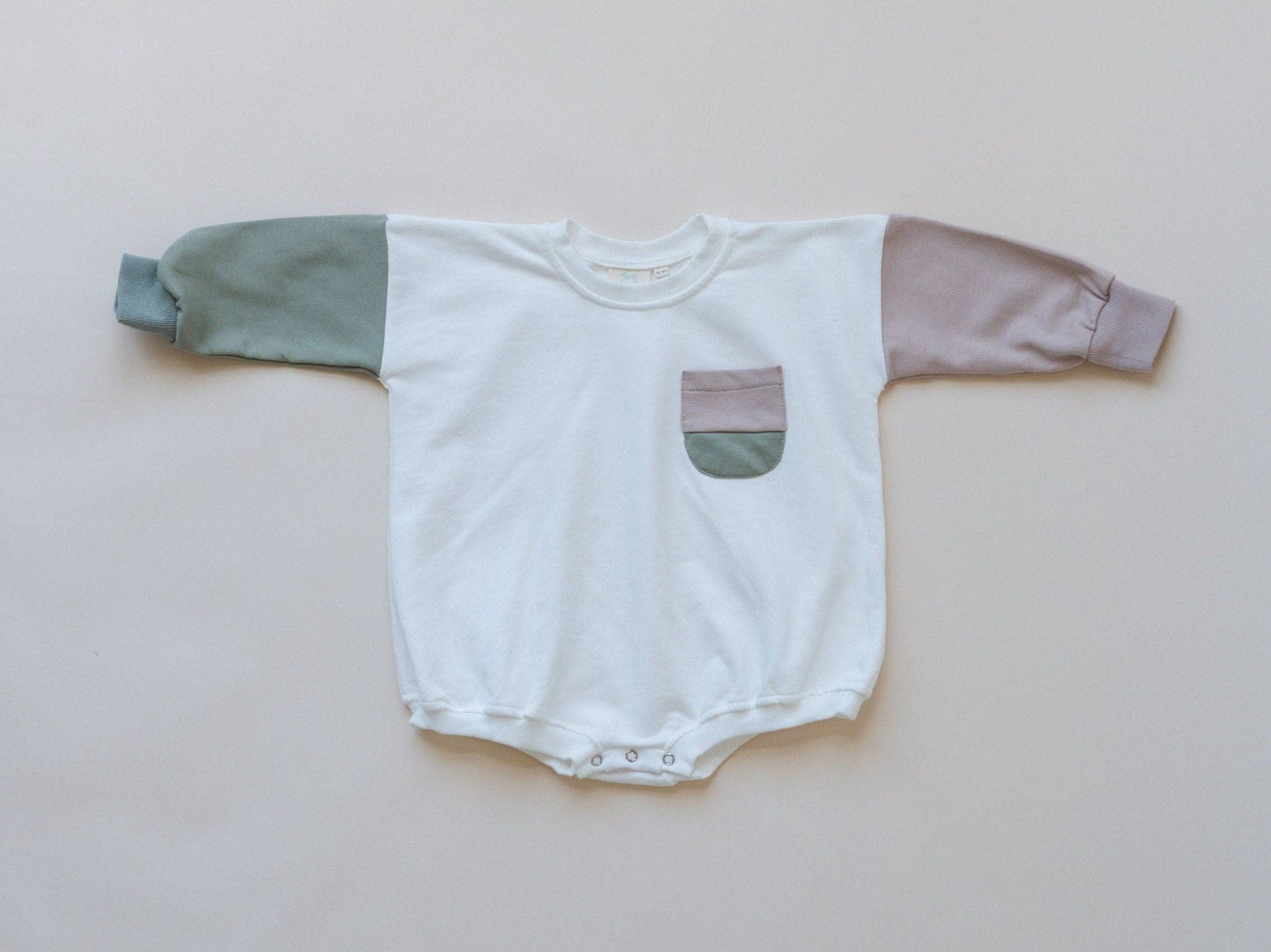 Colorblock Sweatshirt Bubble