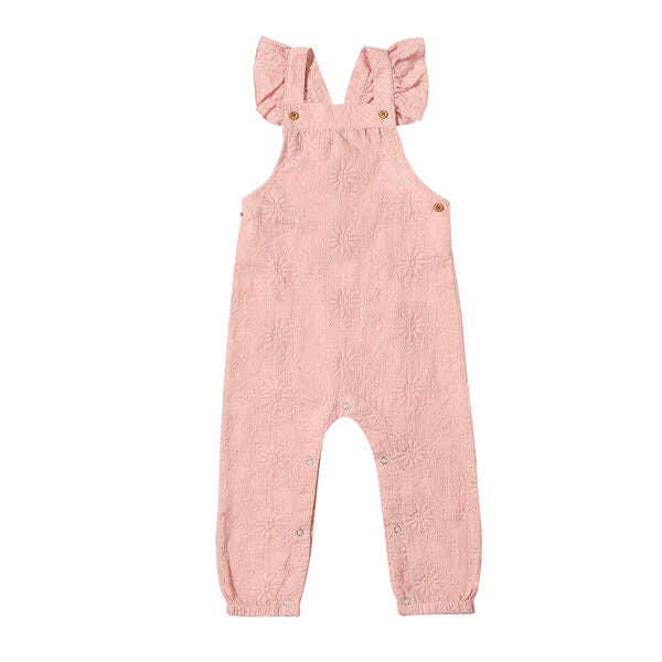 Eloise overall in Dusty Pink