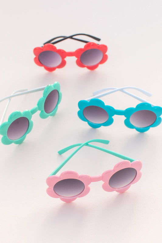 Toddler Kids Flowers 2 Colors Sunglasses