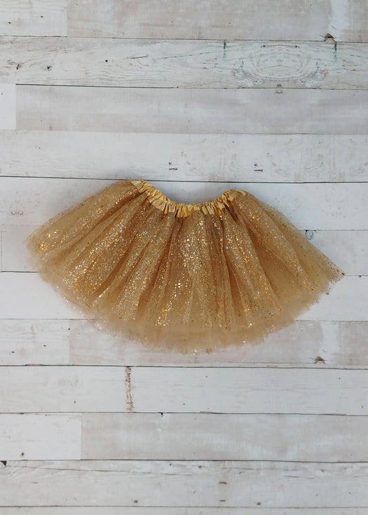 Gold Sparkle Baby Tutu (0-2 yrs)